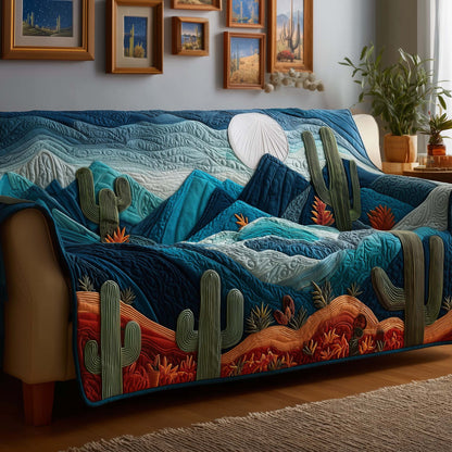 Desert Sentinel Quilted Sofa Cover GFTOYC2197