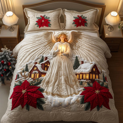 Village Holly Angel Duvet Cover Set GFTOYC2218