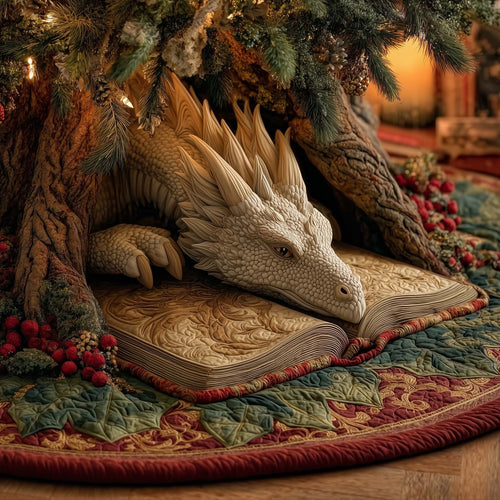 Mystic Dragon Quilted Tree Skirt GFTOYC2239