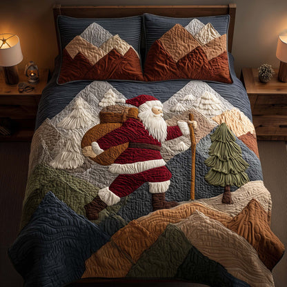 Climber Santa Duvet Cover Set GFTOYC2260