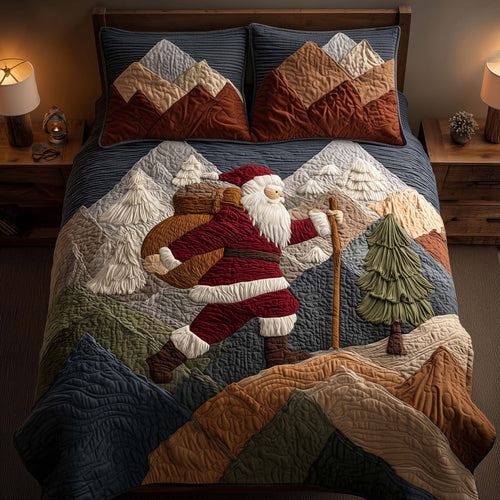 Climber Santa Duvet Cover Set GFTOYC2260