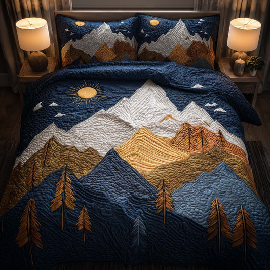 Sunlit Mountains Duvet Cover Set GFTOYC2262