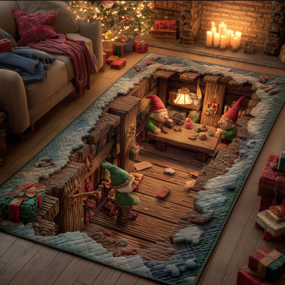 Elf Workshop Area Rug GFTOYC2291