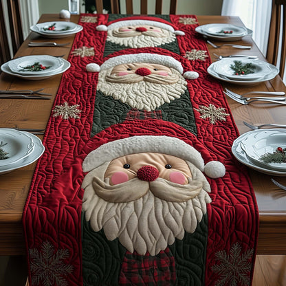 Jolly Santa Quilted Table Runner GFTOYC2298