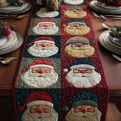 Jolly Santa Quilted Table Runner GFTOYC2303