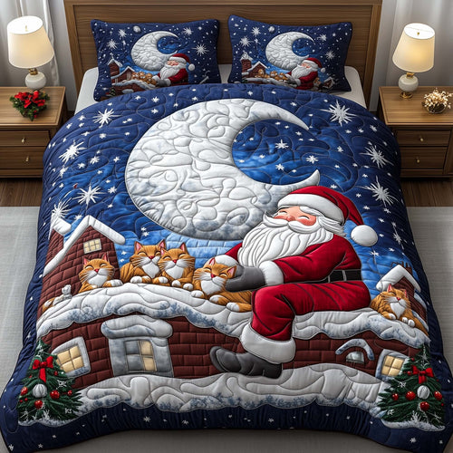 Yuletide Feline Duvet Cover Set GFTOYC2308