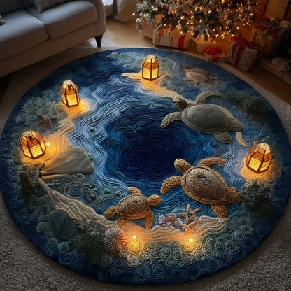 Sea Drifter Quilted Round Mat GFTOYC2317