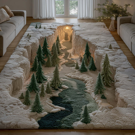 Pine Christmas Area Rug GFTOYC2373