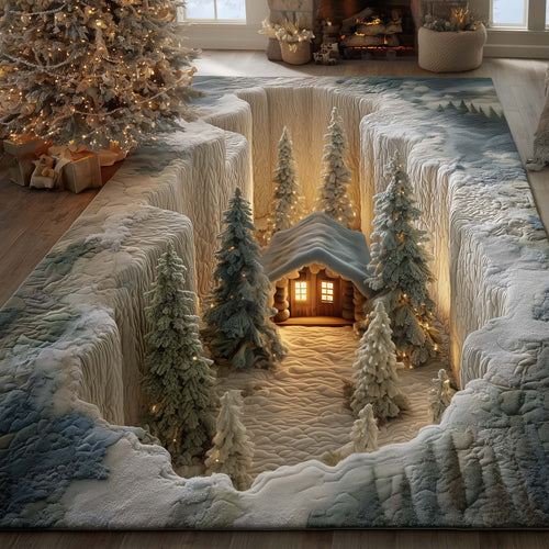 Pine Christmas Area Rug GFTOYC2374