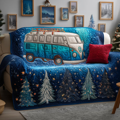 Festive Van Quilted Sofa Cover GFTOYC2409