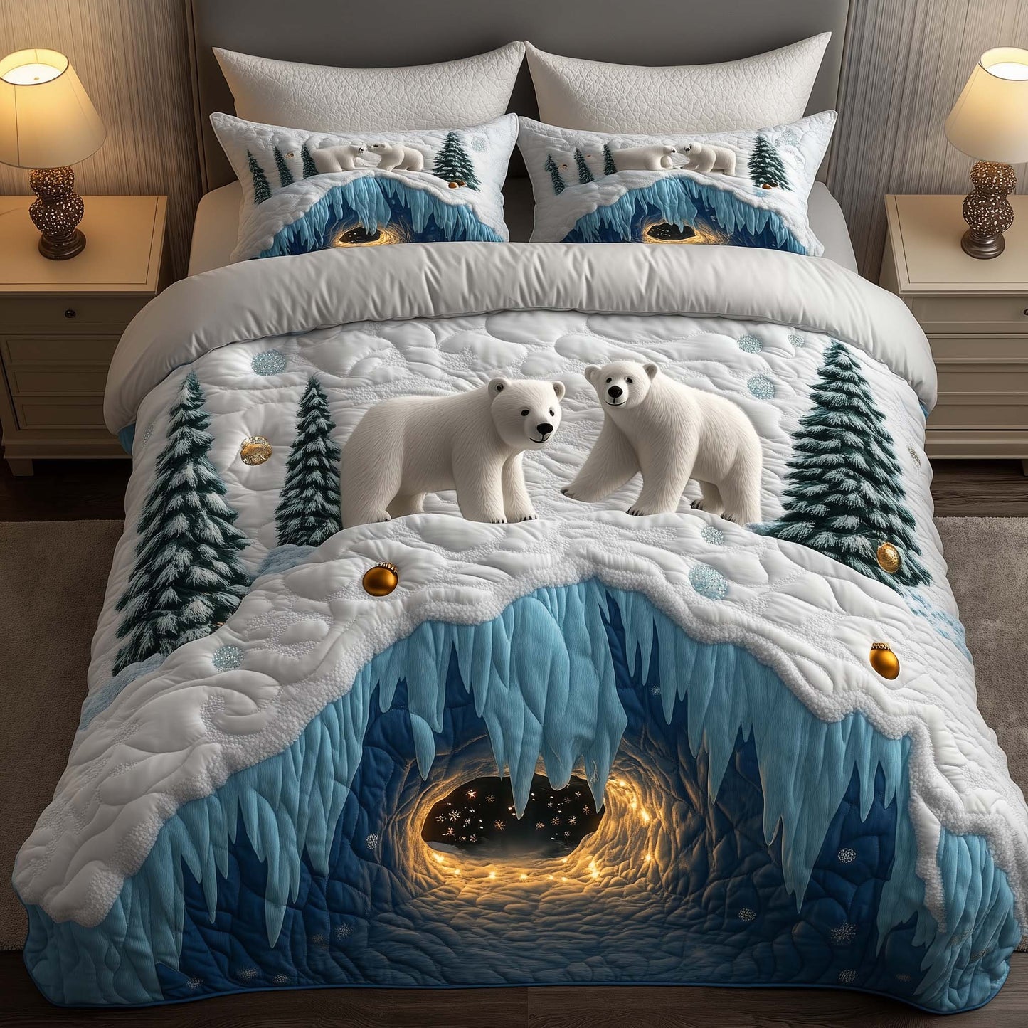 Snow Bear Duvet Cover Set GFTOYC2460