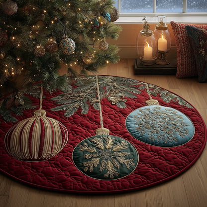 Starry Ornament Quilted Round Mat GFTOYC2469
