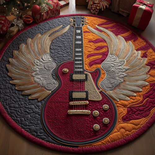 Guitar Dream Quilted Round Mat GFTOYC2643