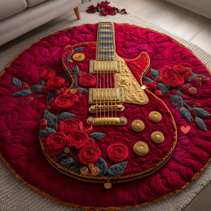 Guitar Dream Quilted Round Mat GFTOYC2645