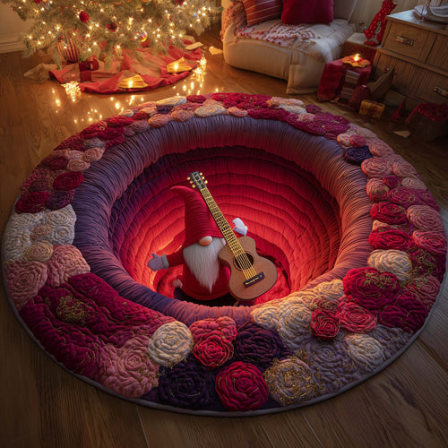 Guitar Dream Quilted Round Mat GFTOYC2648