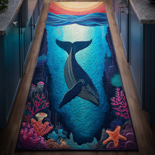 Majestic Whale Runner Rug GFTOYC2688
