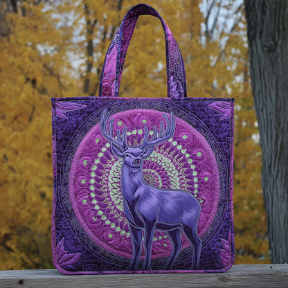 Majestic Deer Quilted Tote Bag GFTOYC2740