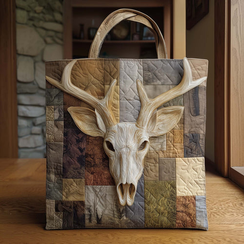 Majestic Deer Quilted Tote Bag GFTOYC2742