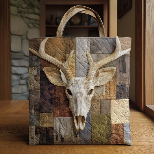 Majestic Deer Quilted Tote Bag GFTOYC2742