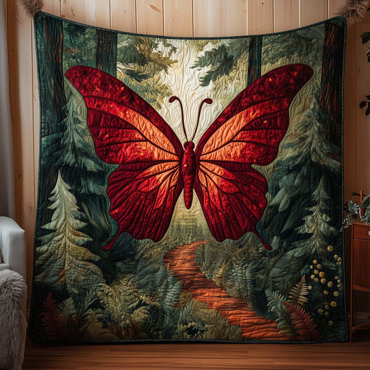 Elegant Butterfly Quilted Blanket GFTOYC2790