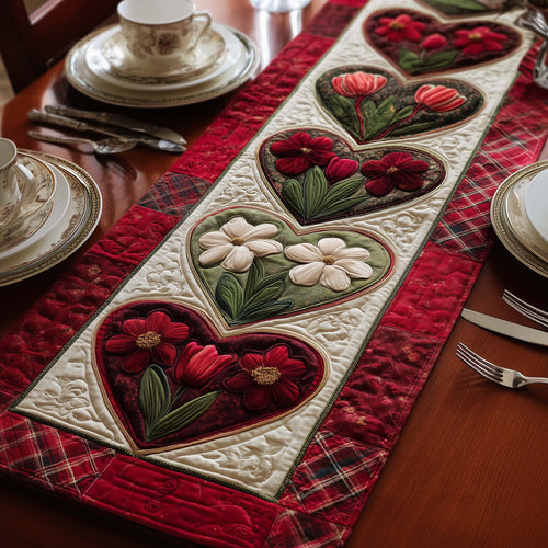 Floral Love Quilted Table Runner GFTOYC2974