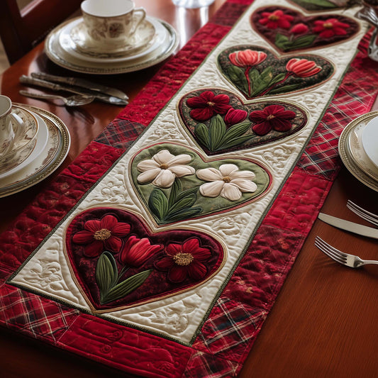 Floral Love Quilted Table Runner GFTOYC2974