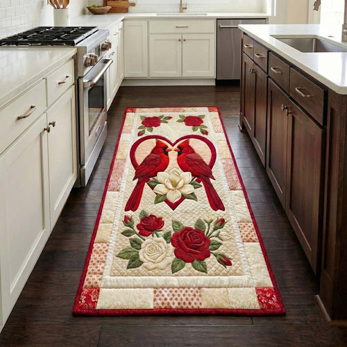 Love Cardinal Runner Rug GFTOYC2982