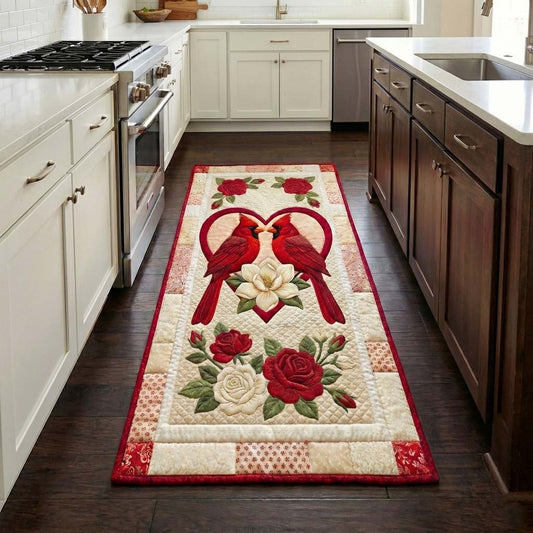 Love Cardinal Runner Rug GFTOYC2982