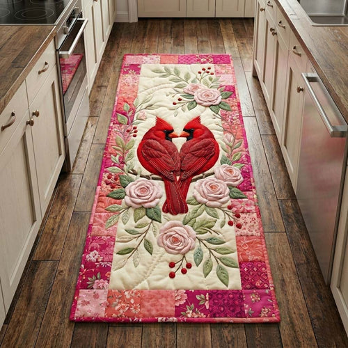 Love Cardinal Runner Rug GFTOYC2983