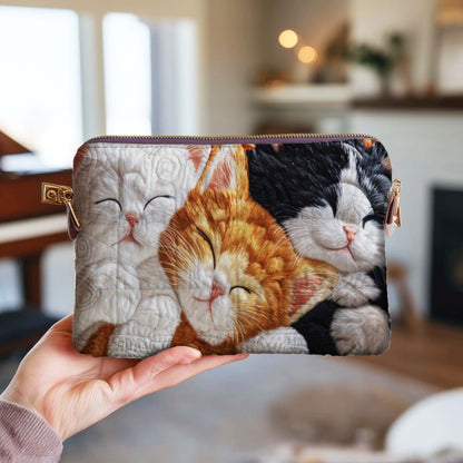 Adorable Cat Quilted Purse GFTOYC2987