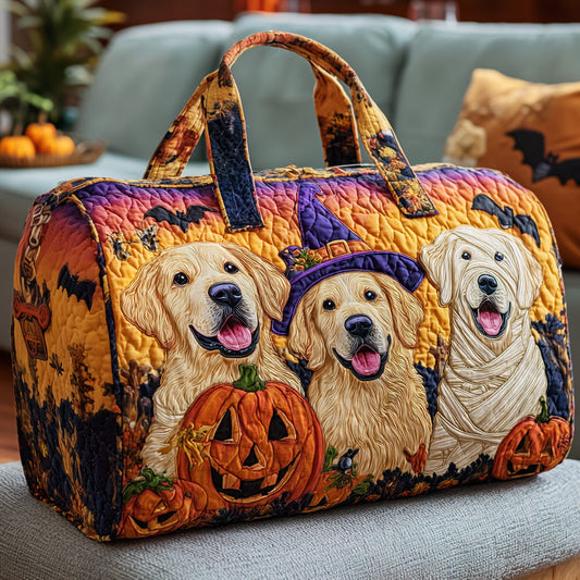 Golden Retriever Friends Quilted Duffle Bag GFTOYC328
