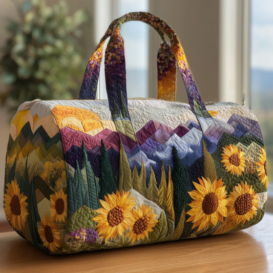 Sunflower Quilted Duffle Bag GFTOYC33