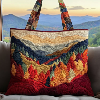 Forest Landscape Quilted Tote Bag GFTOYC346