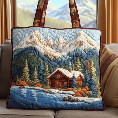 Forest Landscape Quilted Tote Bag GFTOYC347