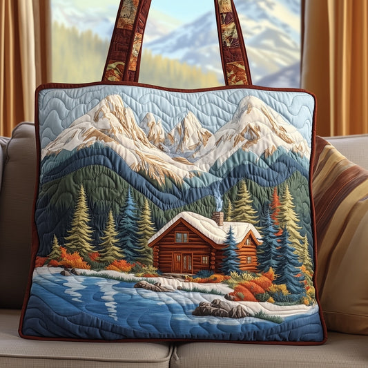 Forest Landscape Quilted Tote Bag GFTOYC347