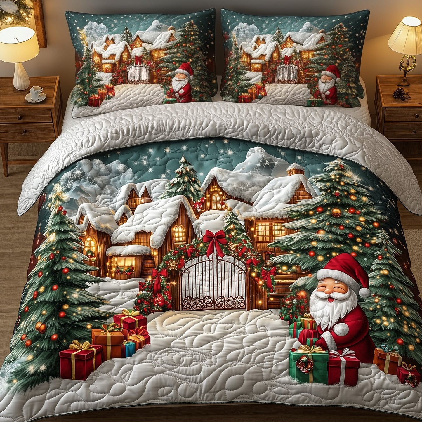 Christmas Dreamland Duvet Cover Set GFTOYC366