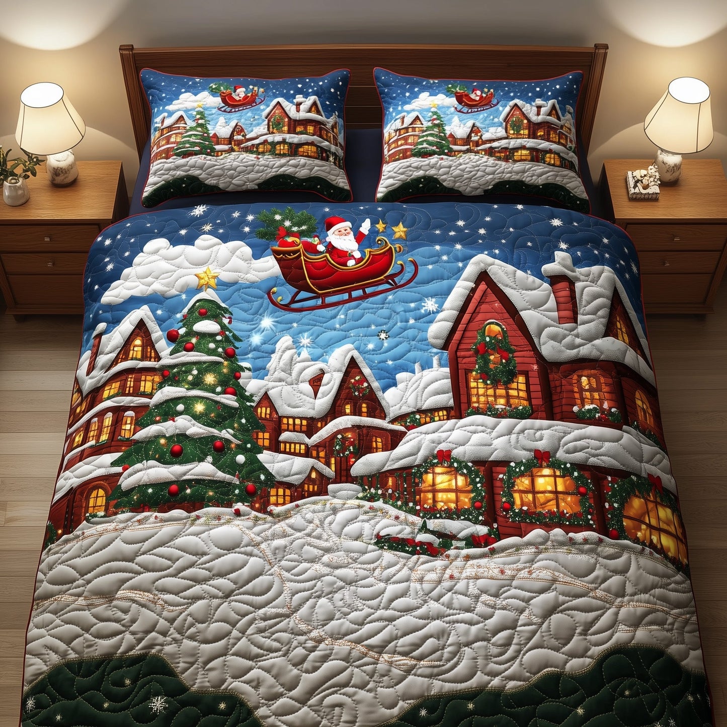 Christmas Dreamland Duvet Cover Set GFTOYC369