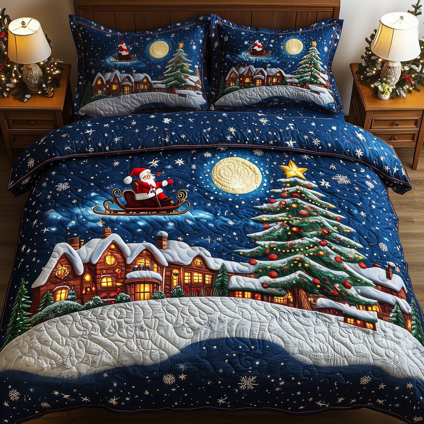 Christmas Dreamland Duvet Cover Set GFTOYC371