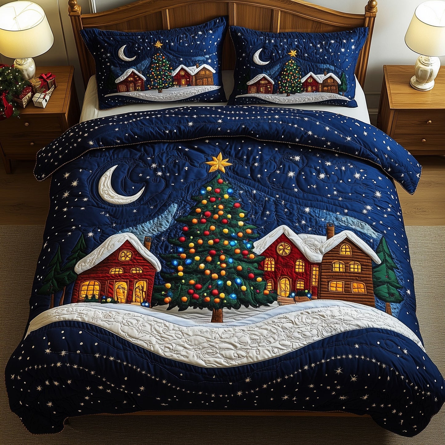 Christmas Dreamland Duvet Cover Set GFTOYC372