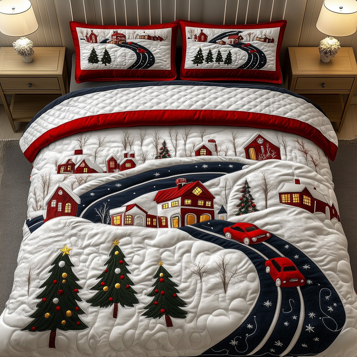 Christmas Dreamland Duvet Cover Set GFTOYC374