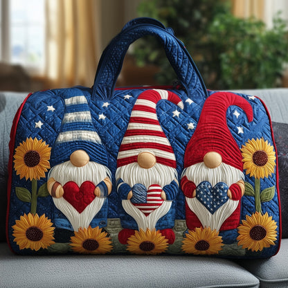 America Gnomes Quilted Duffle Bag GFTOYC416