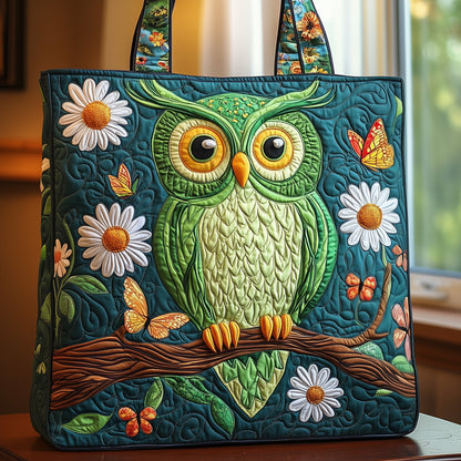 Enchanted Owl Quilted Tote Bag GFTOYC454