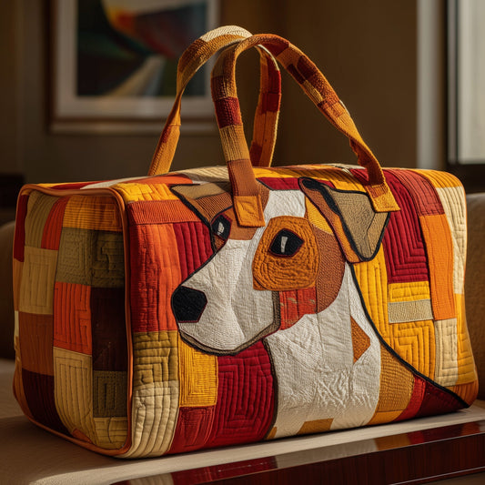 Jack Russell Quilted Duffle Bag GFTOYC45