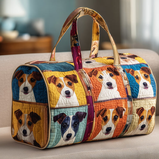 Jack Russell Quilted Duffle Bag GFTOYC48