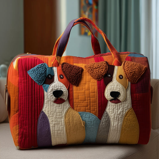 Jack Russell Quilted Duffle Bag GFTOYC49
