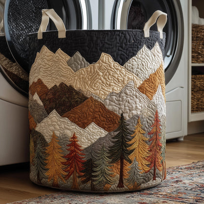 Forest Quilted Laundry Basket GFTOYC54