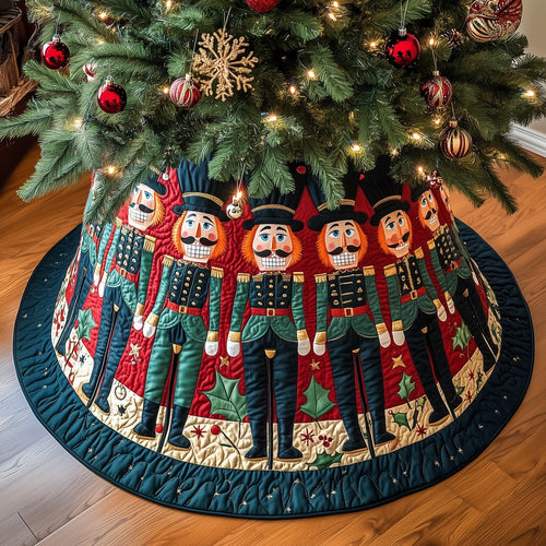 Royal Nutcracker Quilted Tree Skirt GFTOYC565