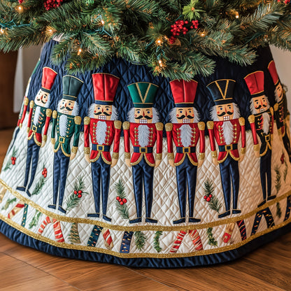 Royal Nutcracker Quilted Tree Skirt GFTOYC568