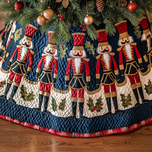 Royal Nutcracker Quilted Tree Skirt GFTOYC569
