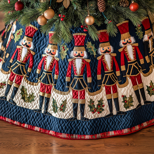 Royal Nutcracker Quilted Tree Skirt GFTOYC569
